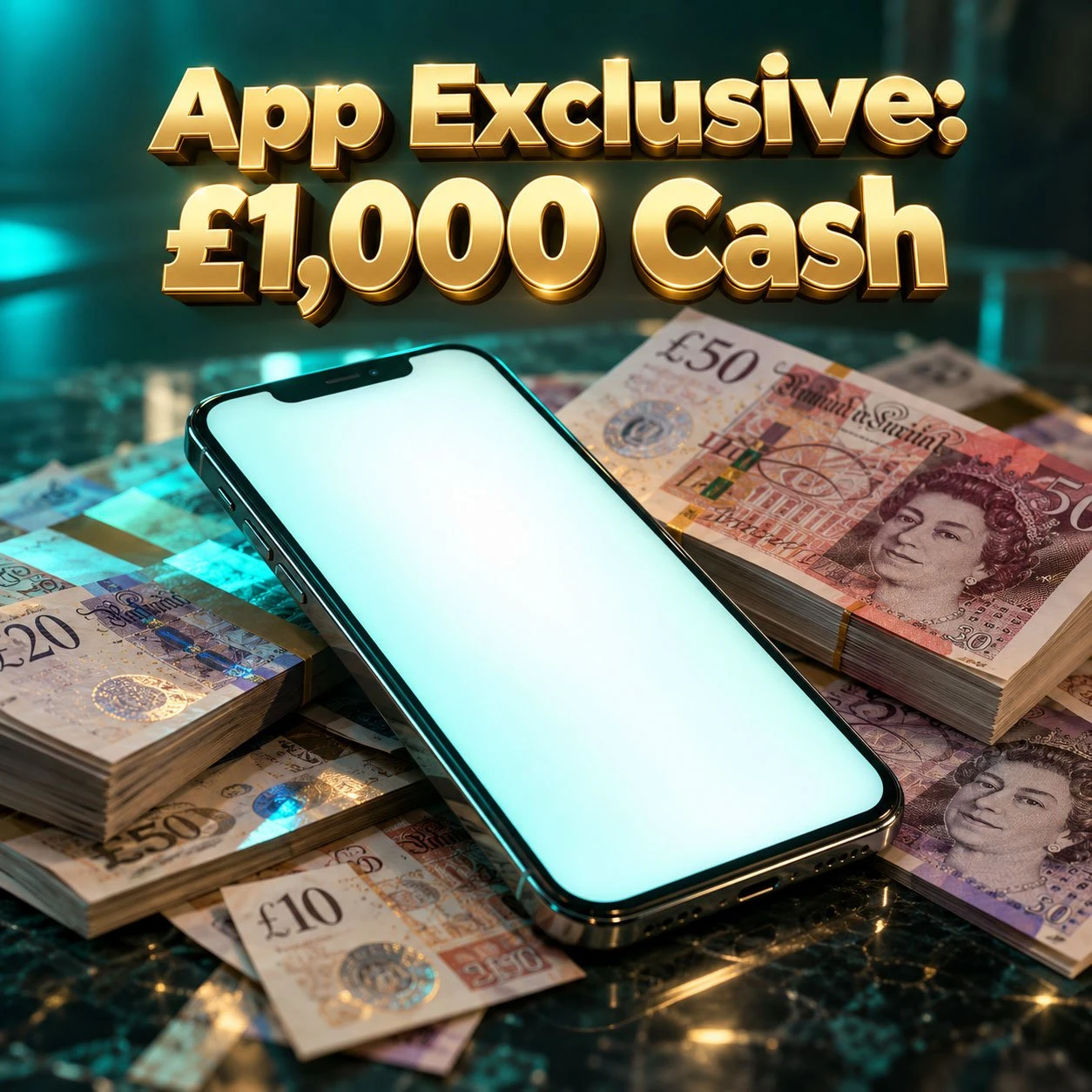 App Exclusive: £1,000 Cash