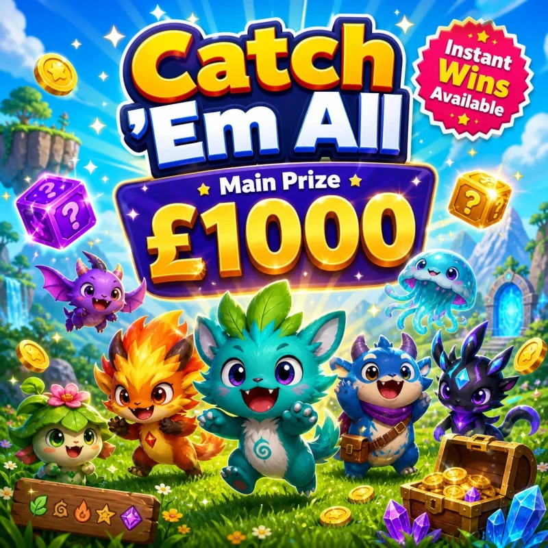 Prize artwork: Creature Collector: Collect the Set