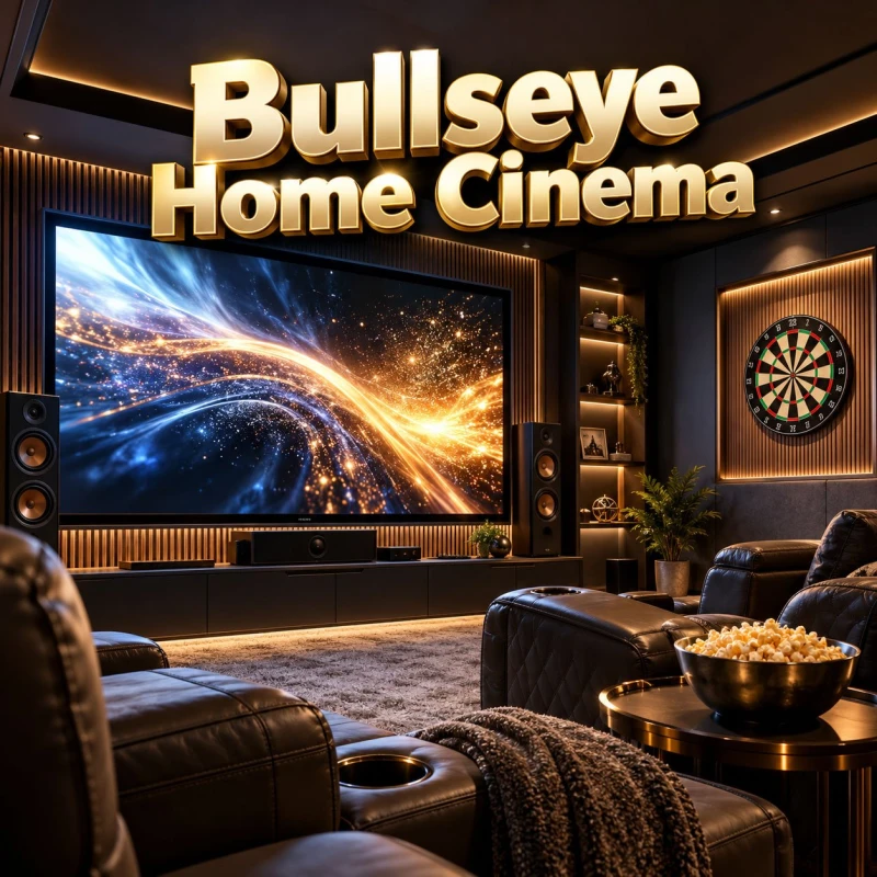 Prize artwork: Bullseye Home Cinema