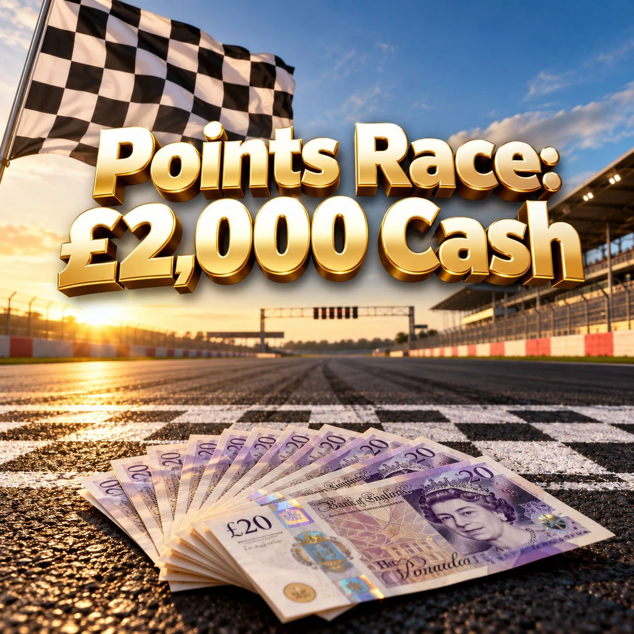 Points Race: £2,000 Cash