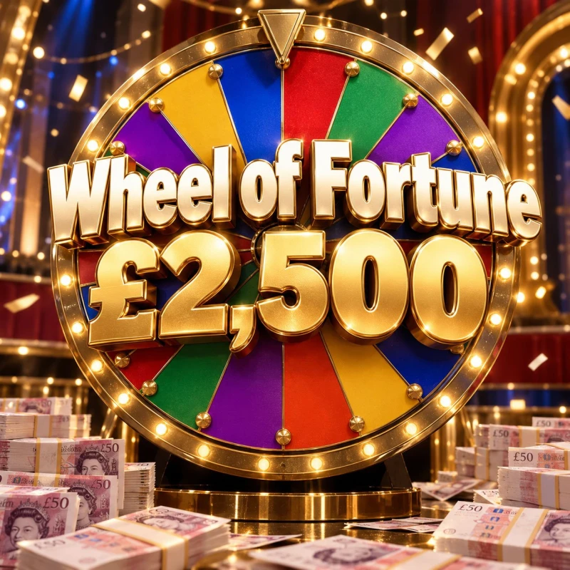 Prize artwork: Wheel of Fortune £2,500